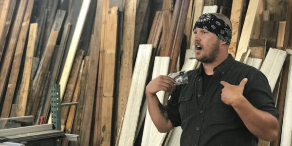 Maker teaching DIY Workshop.