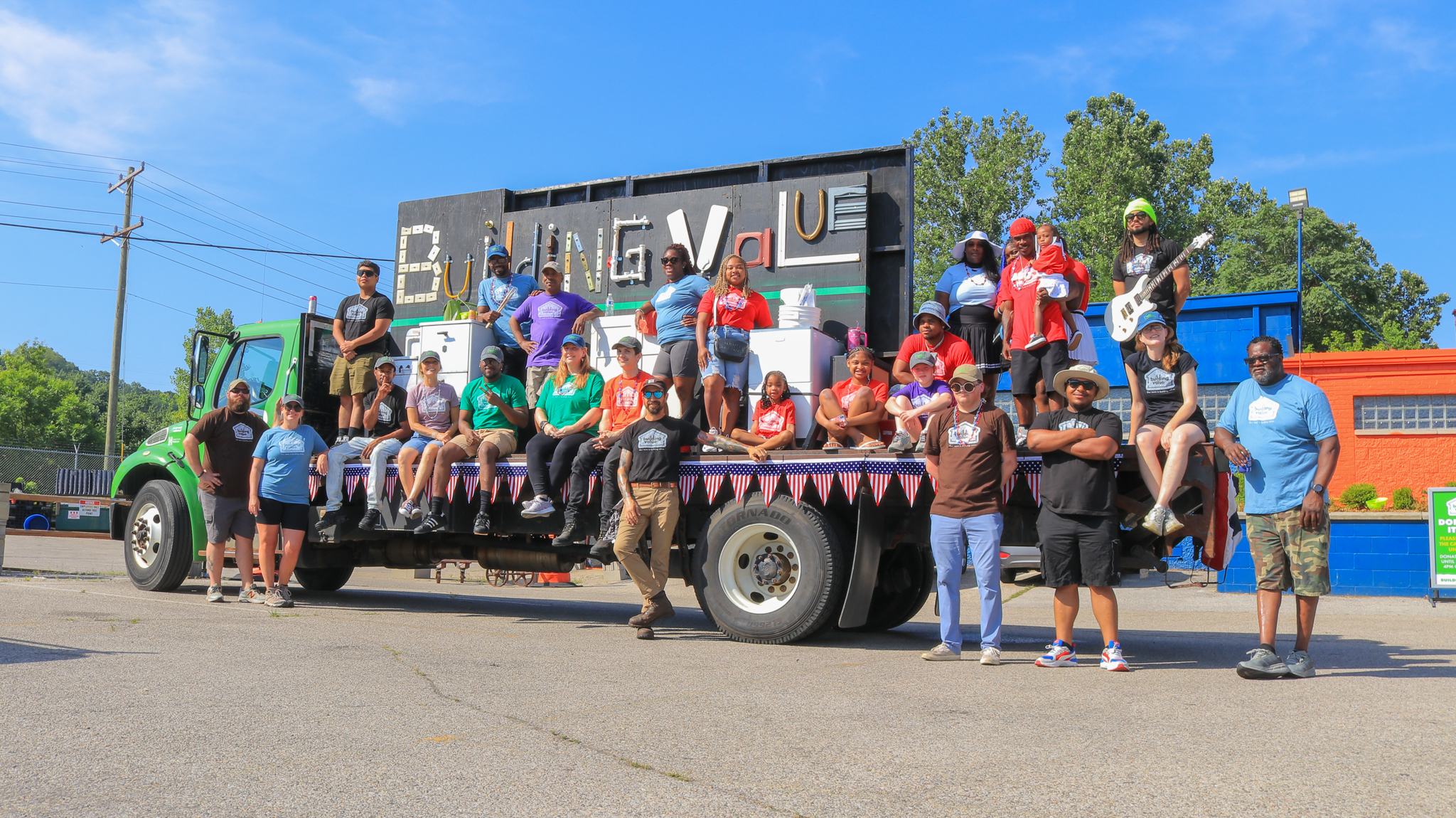 Photo Gallery: Building Value Marches (and Floats!) in the Northside 4th of July Parade
