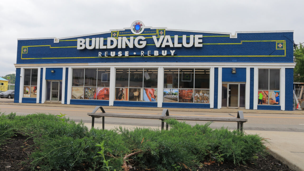 Front view of Building Value on Spring Grove Ave. - Photo by Elijah McKenzie Front view of Building Value on Spring Grove Ave. - Photo by Elijah McKenzie