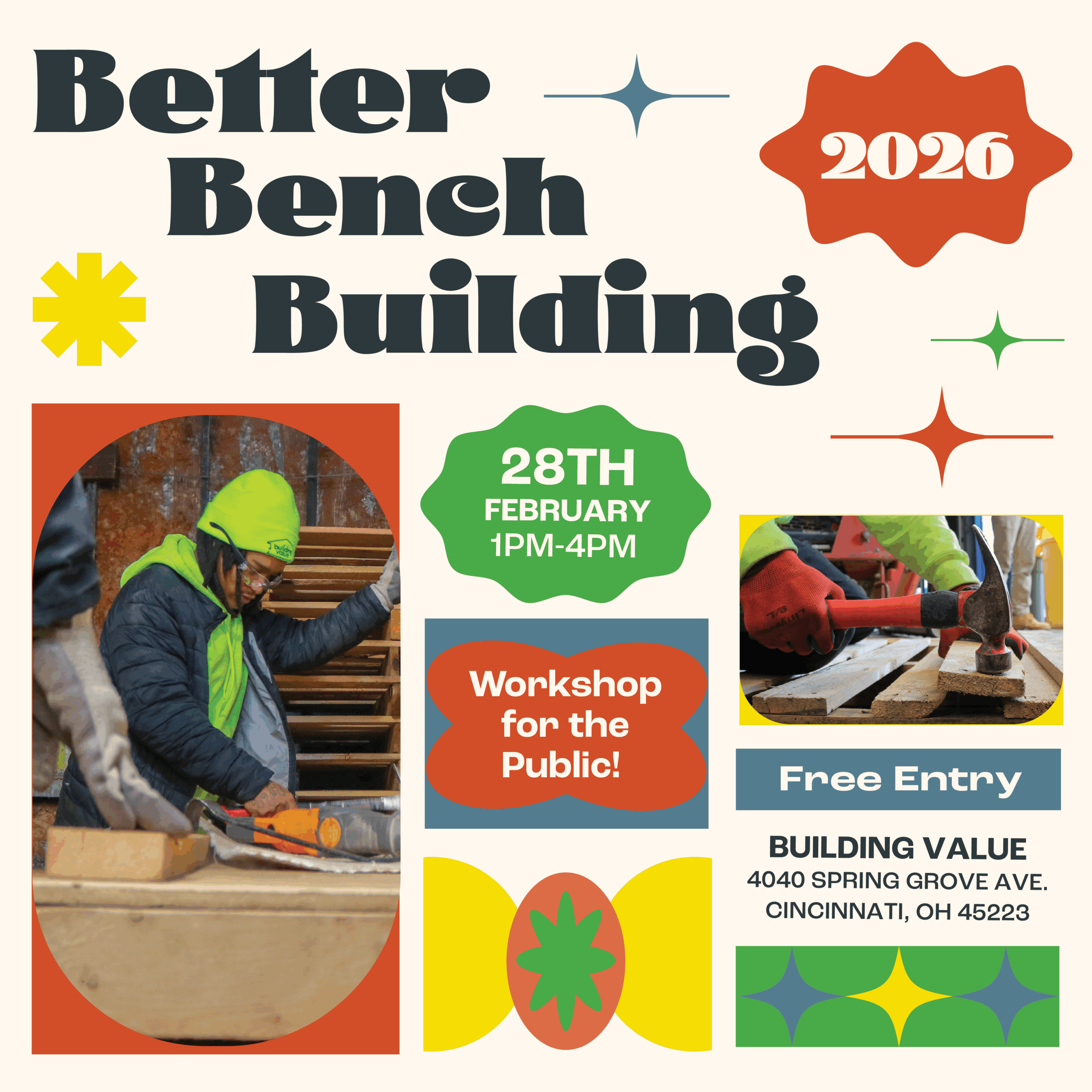 Better Bench Building Workshop 2026